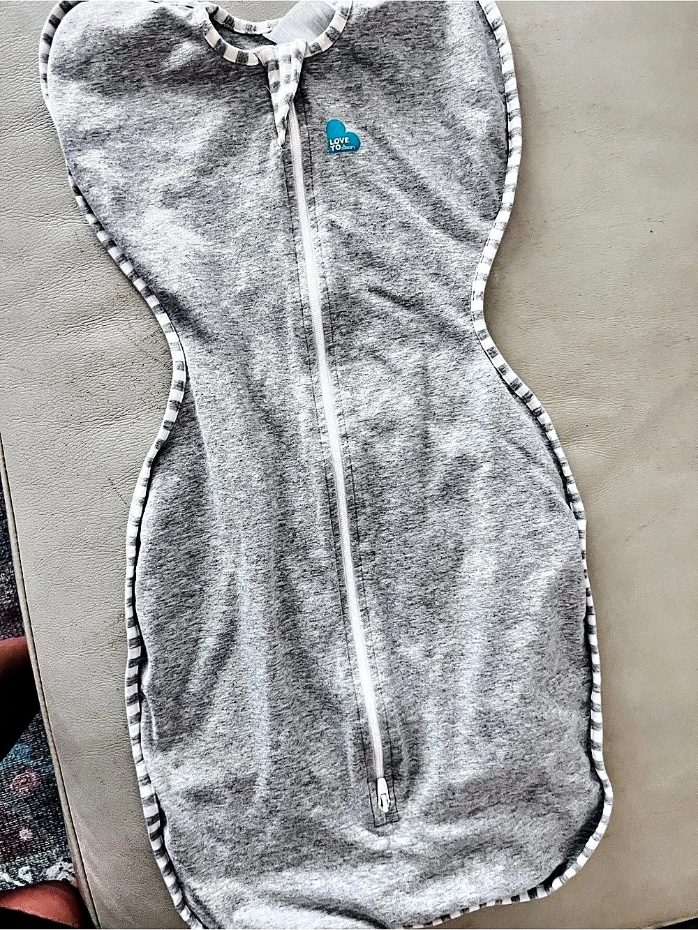 Love To Dream Swaddle Up Original 1.0 TOG Gray Baby Medium Sleep Sack